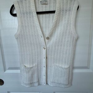 Vintage Dotty Mann Sweater Vest